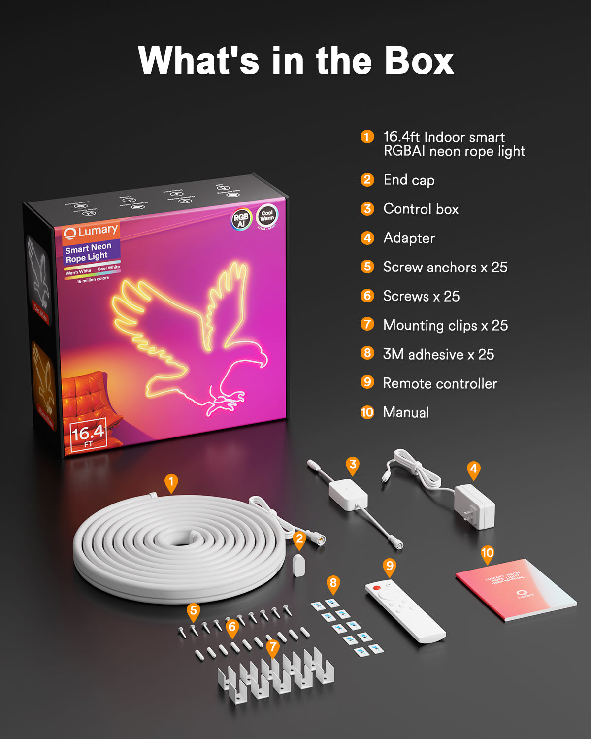 Lumary Smart Indoor Neon Rope Lights