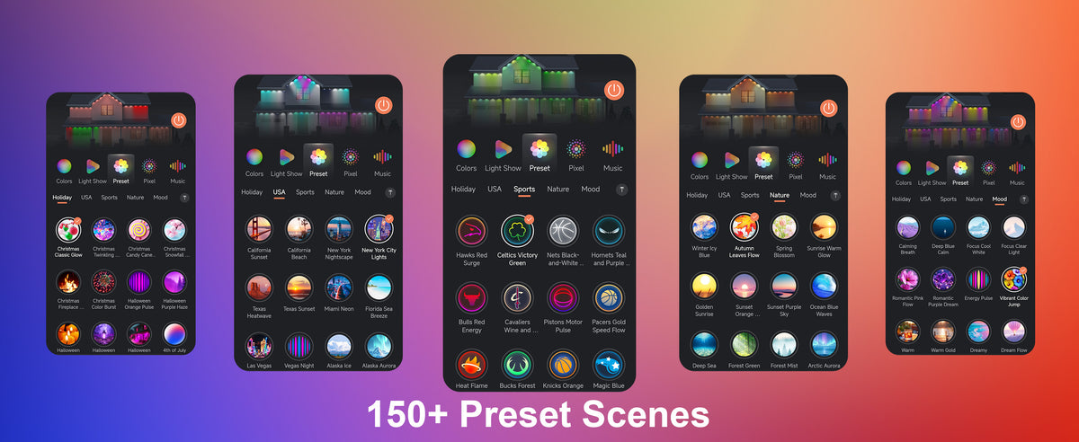 Preset Scenes