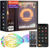 Lumary Smart Curtain Lights 6.9*4.9FT 540LED