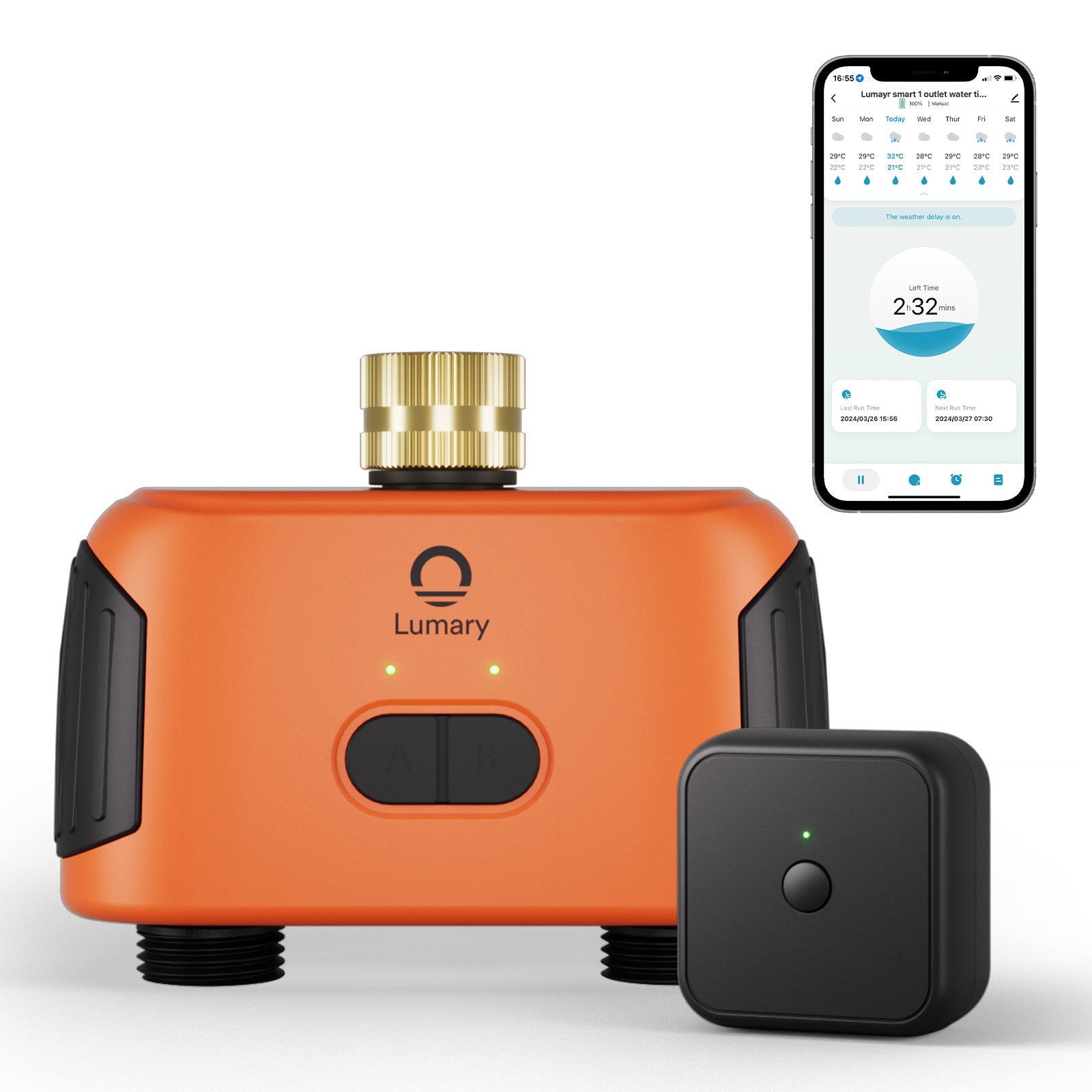 Lumary Smart Water Timer 2 Zone