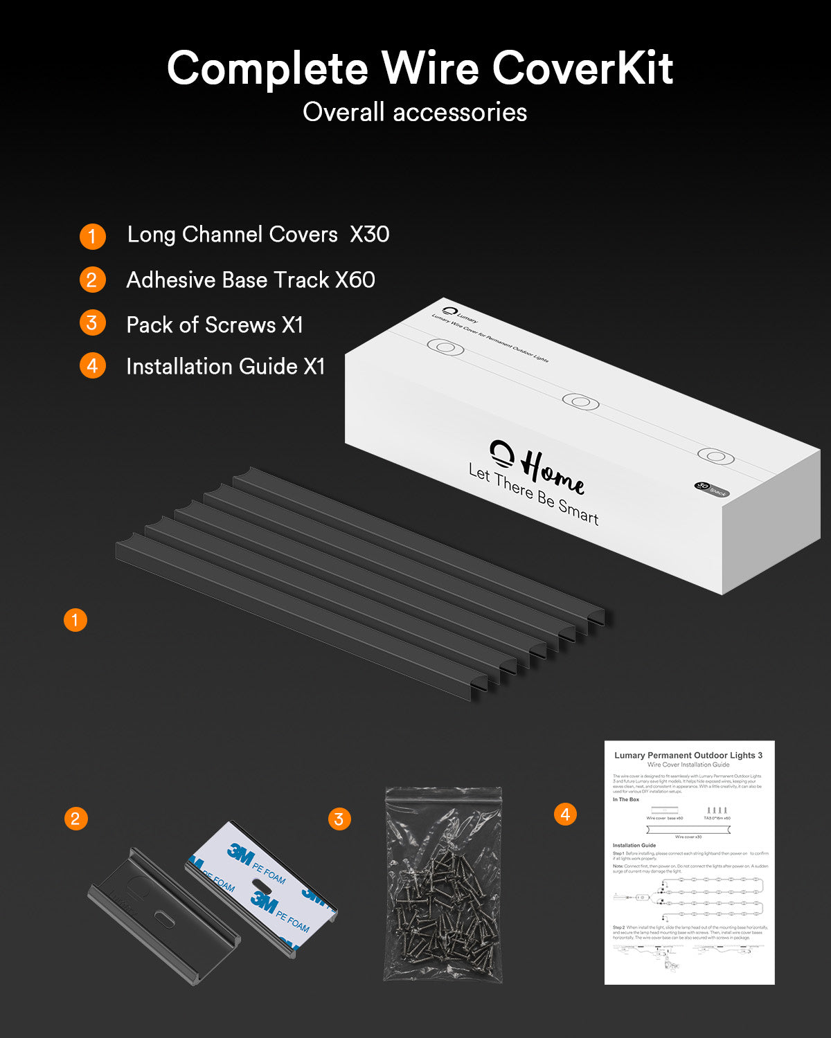 Lumary Permanent Outdoor Lights Wire Cover