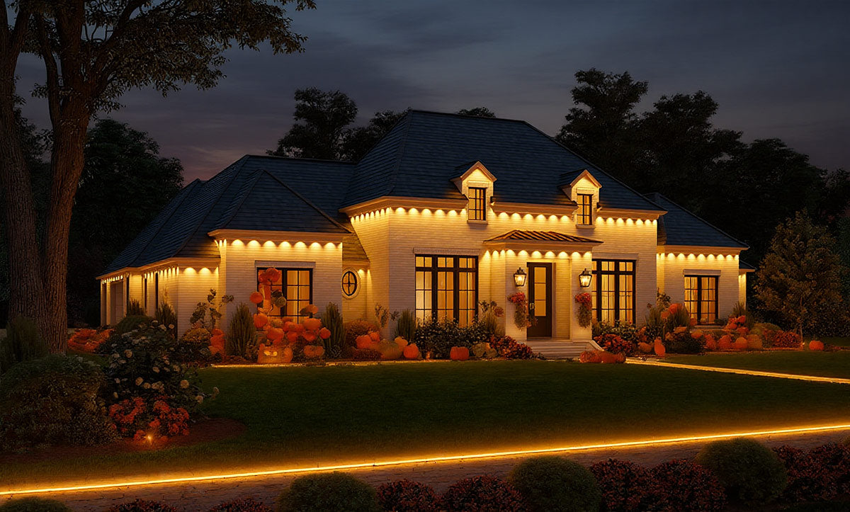 House lighting effect image