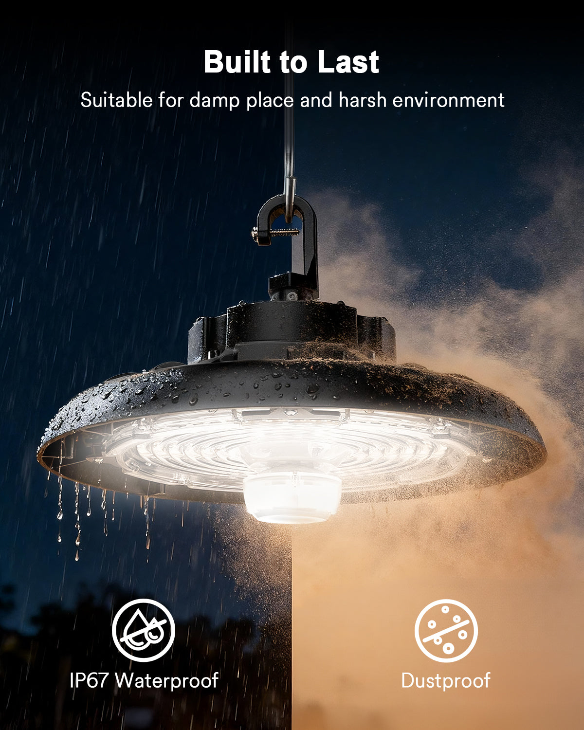 Lumary Bluetooth UFO High Bay Light 150W 22000lm