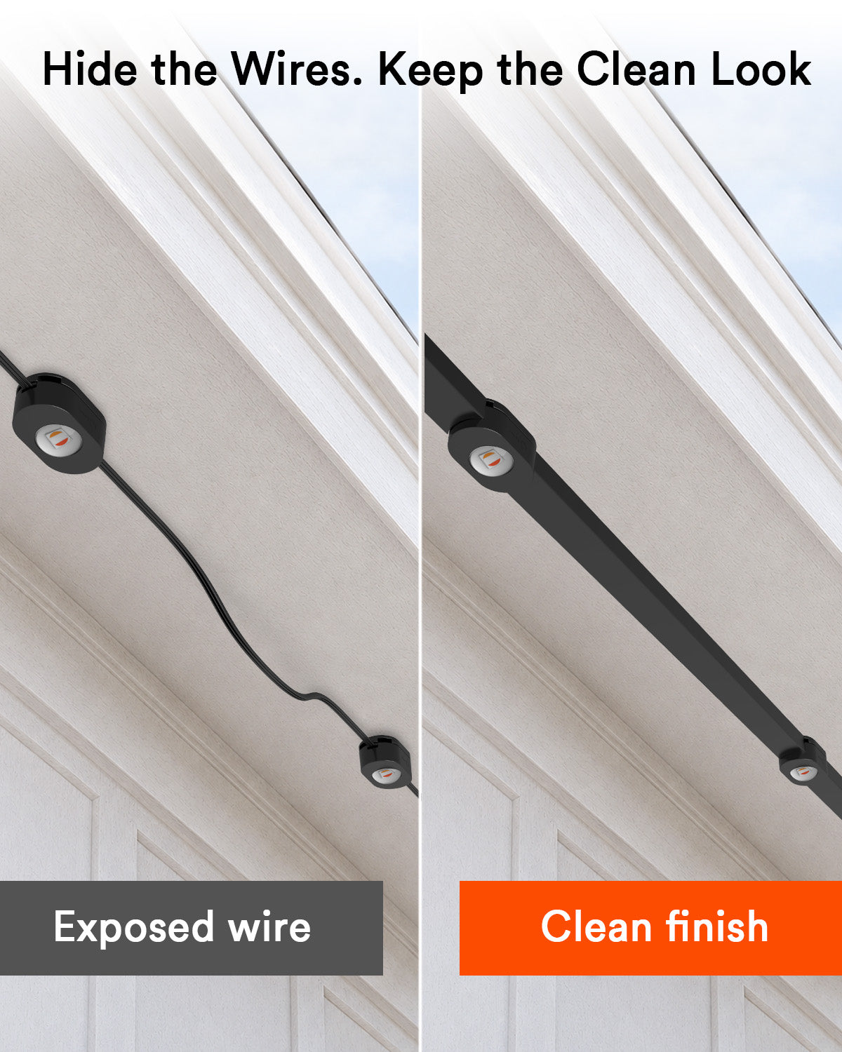 Lumary Permanent Outdoor Lights Wire Cover