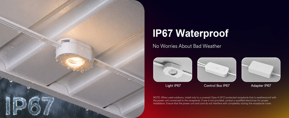 IP67 Waterproof