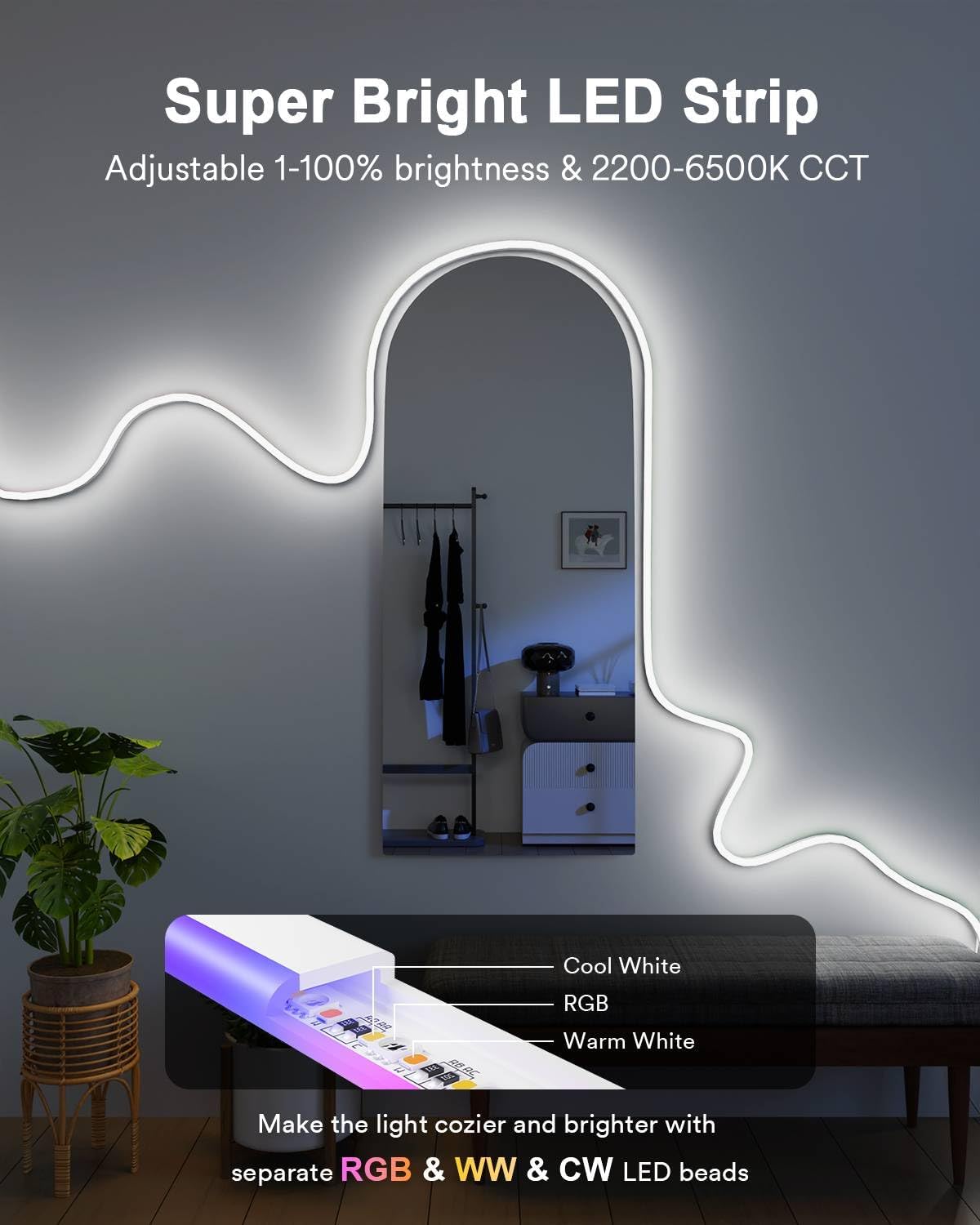 Lumary Smart Indoor Neon Rope Lights