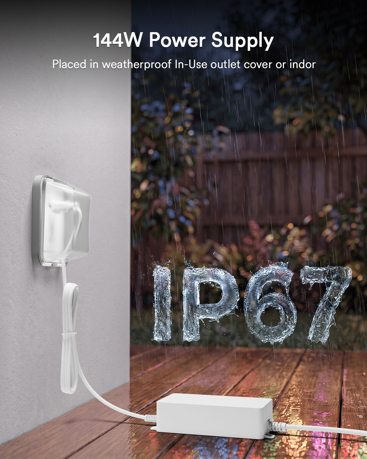 Lumary Permanent Outdoor Lights 3 Power Supply