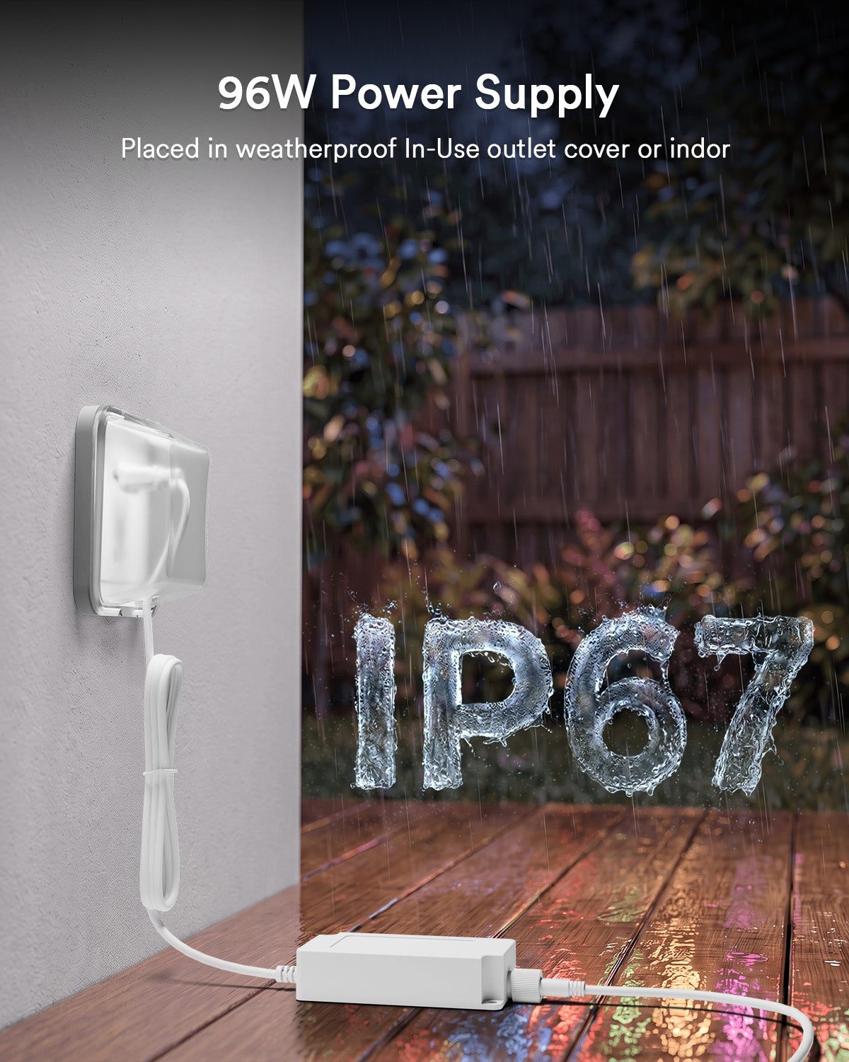 Lumary Permanent Outdoor Lights 3 Power Supply