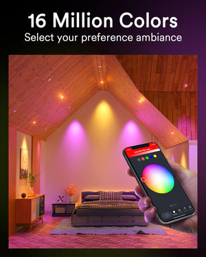 Lumary Wi-Fi Smart Gimbal Recessed Light 4 inch 7W - Image 2