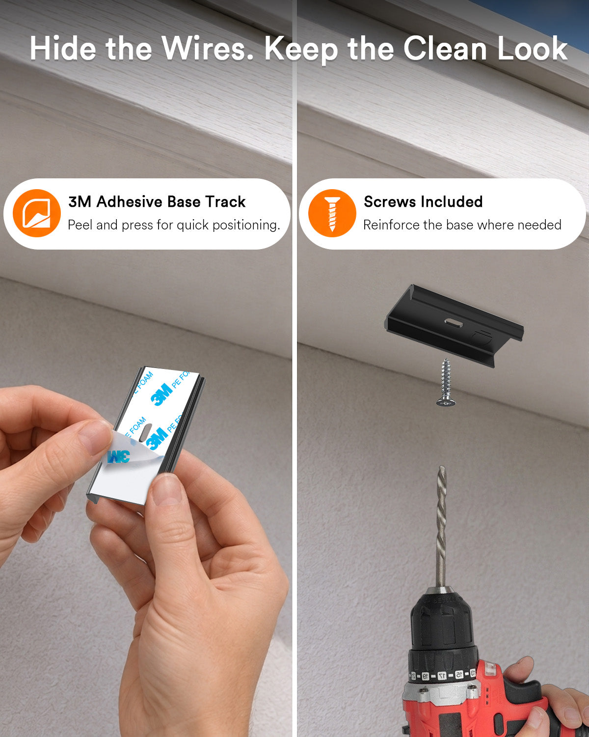 Lumary Permanent Outdoor Lights Wire Cover