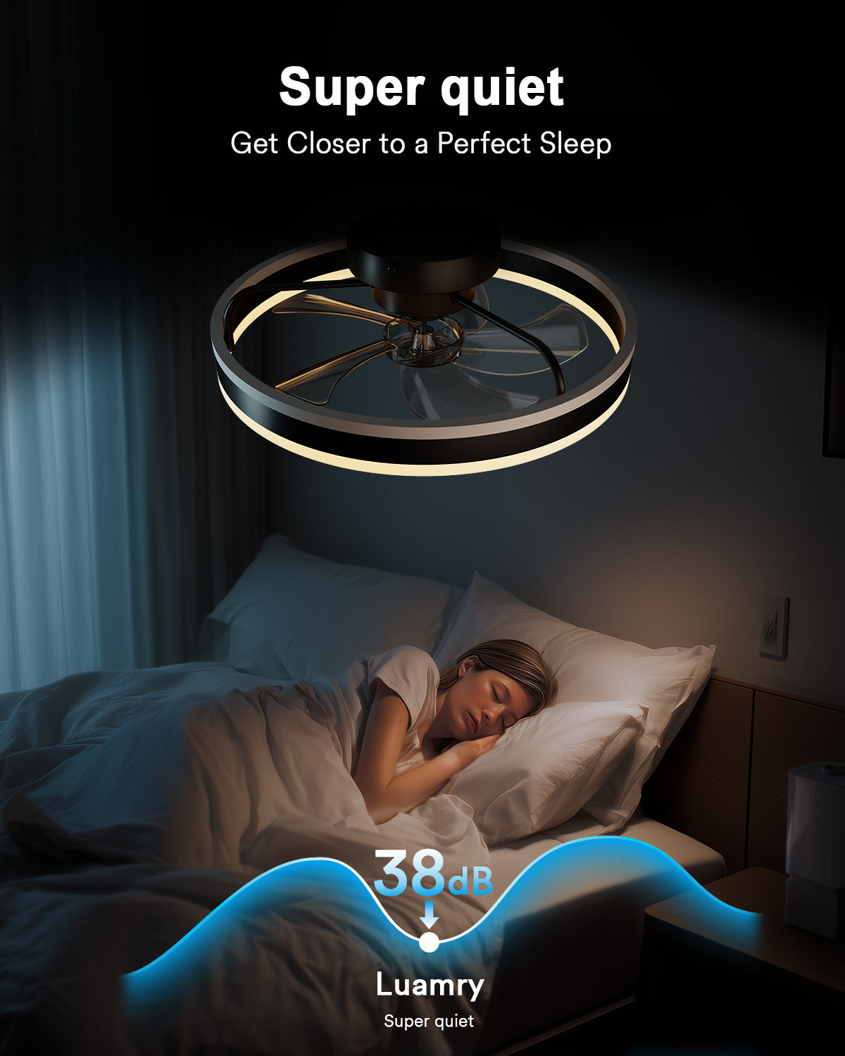 Lumary Smart Ceiling Fans with Lights