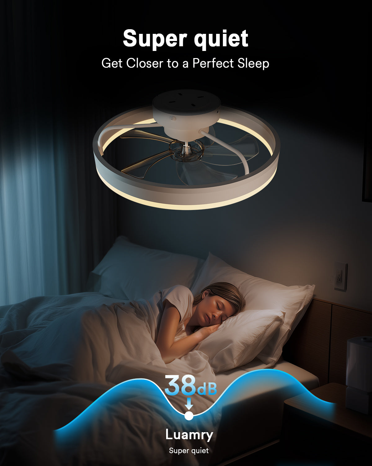 Lumary Smart Ceiling Fans with Lights