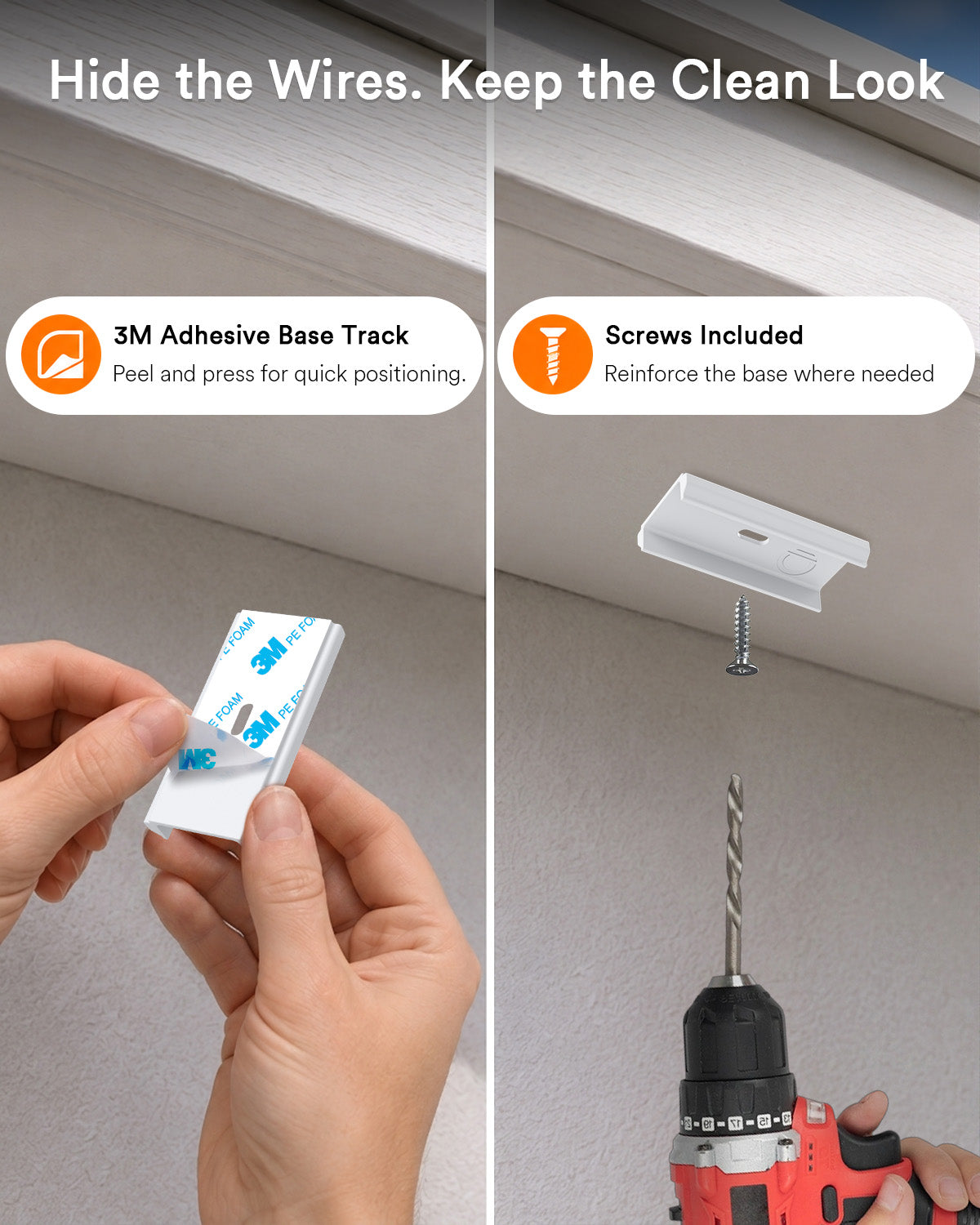Lumary Permanent Outdoor Lights Wire Cover