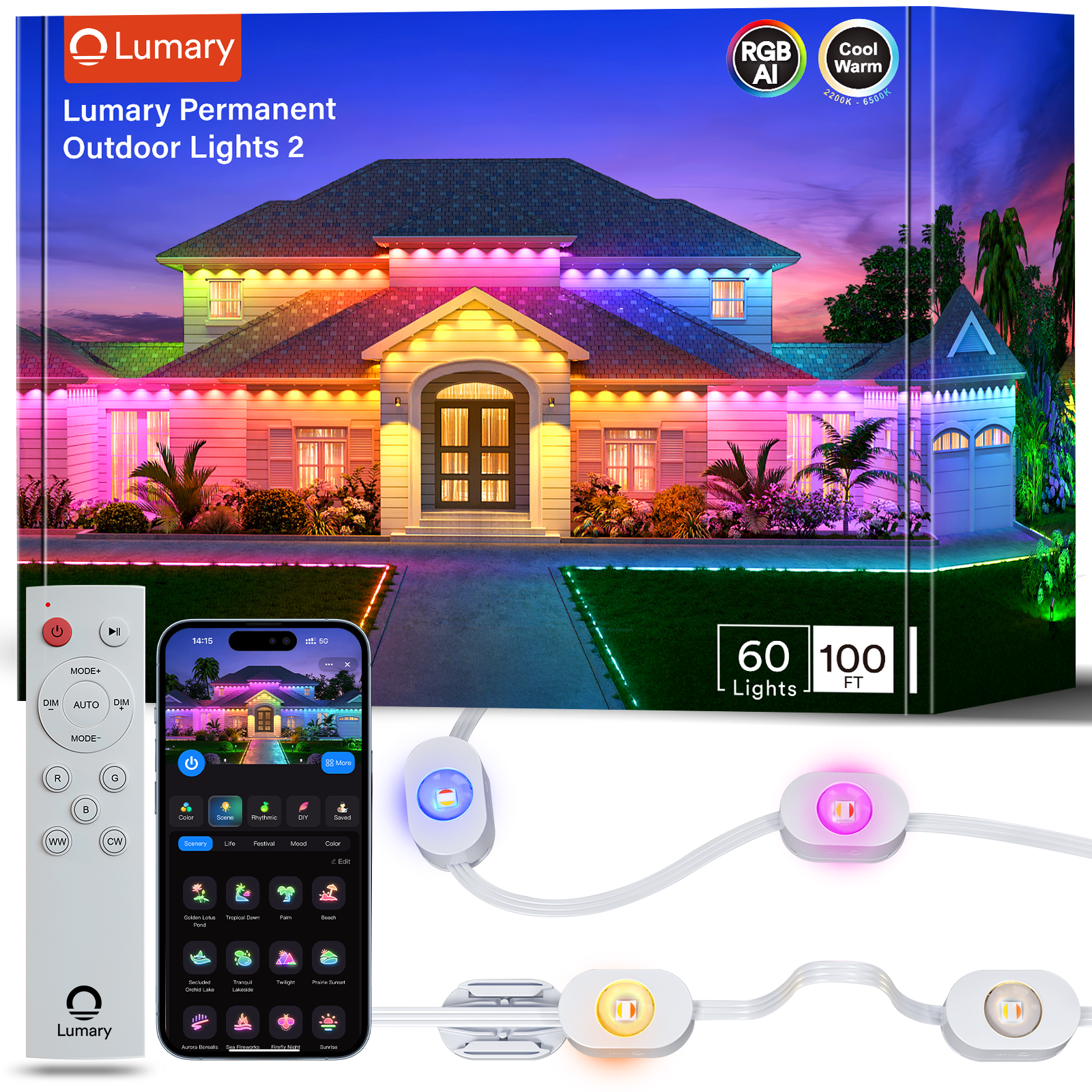 Lumary Permanent Outdoor Lights 2