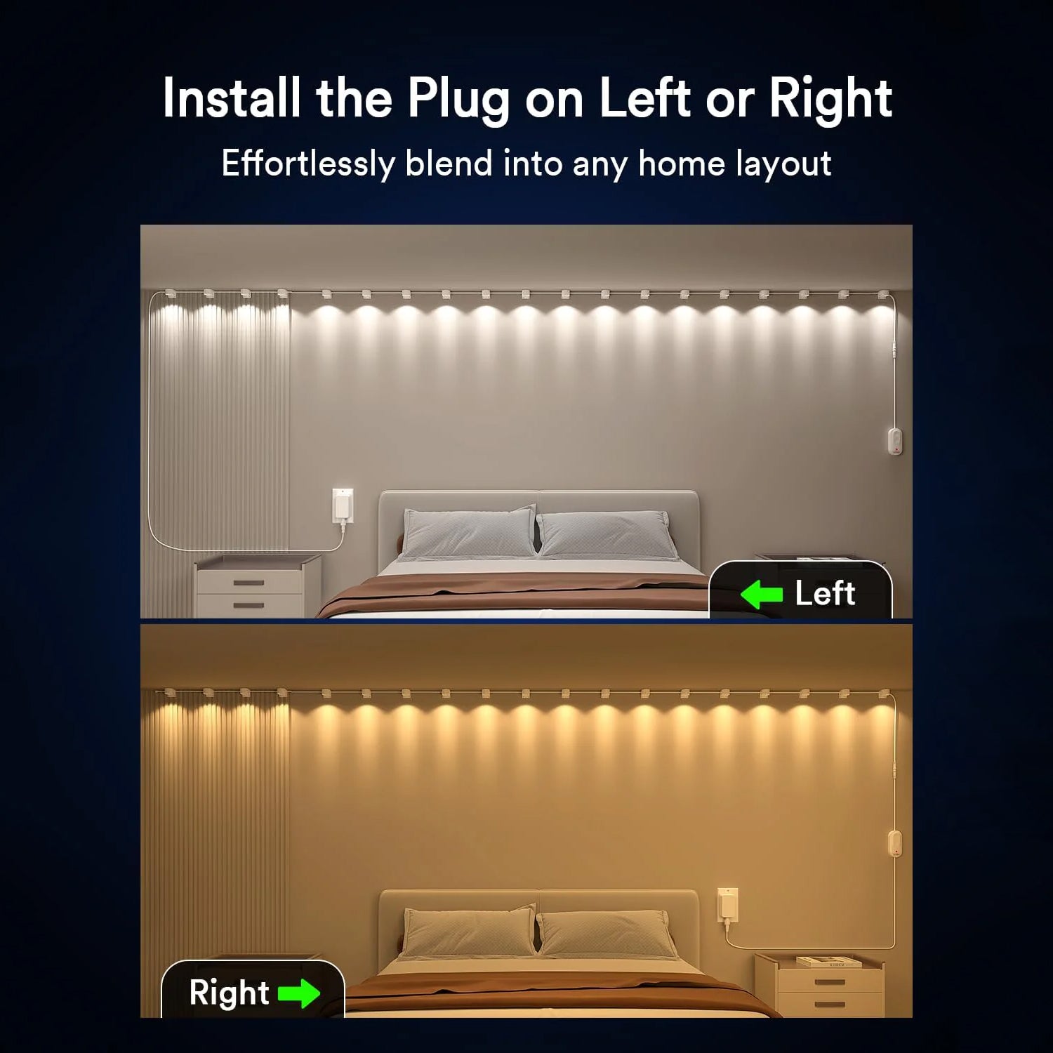 Image showcasing Smart Indoor Lights | Voice & App Controlled