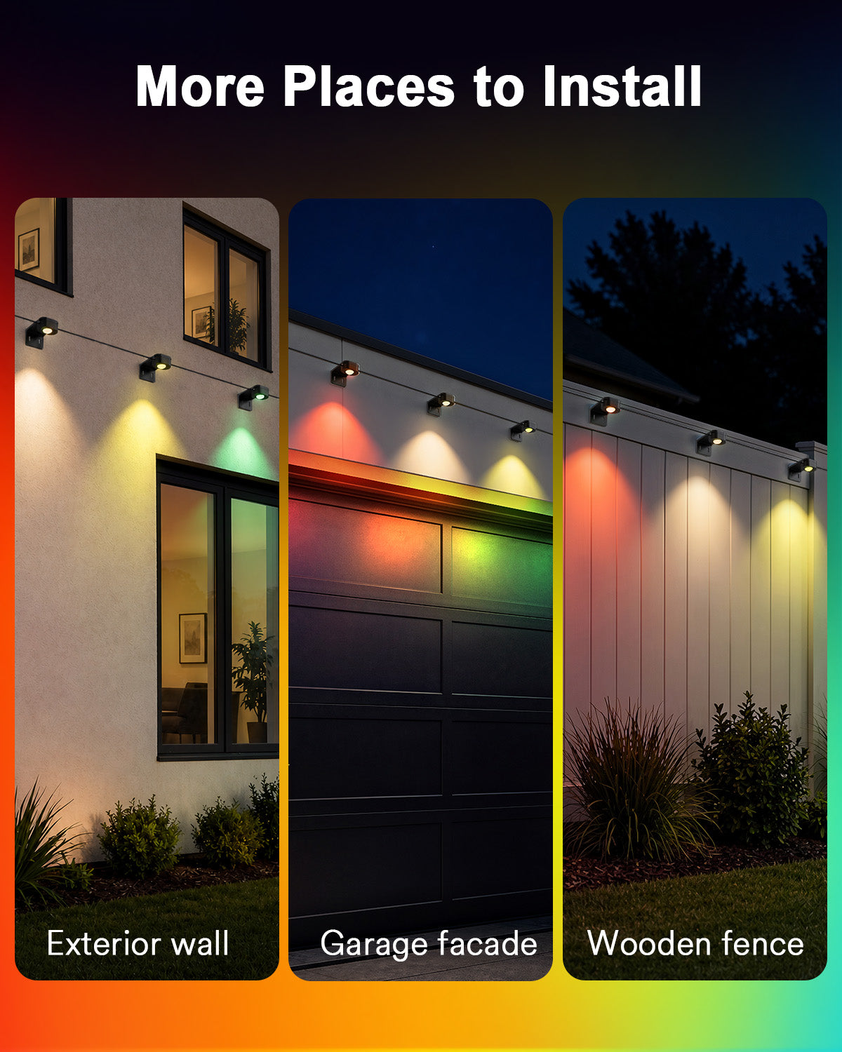 Lumary Permanent Outdoor Lights Supporting Frame