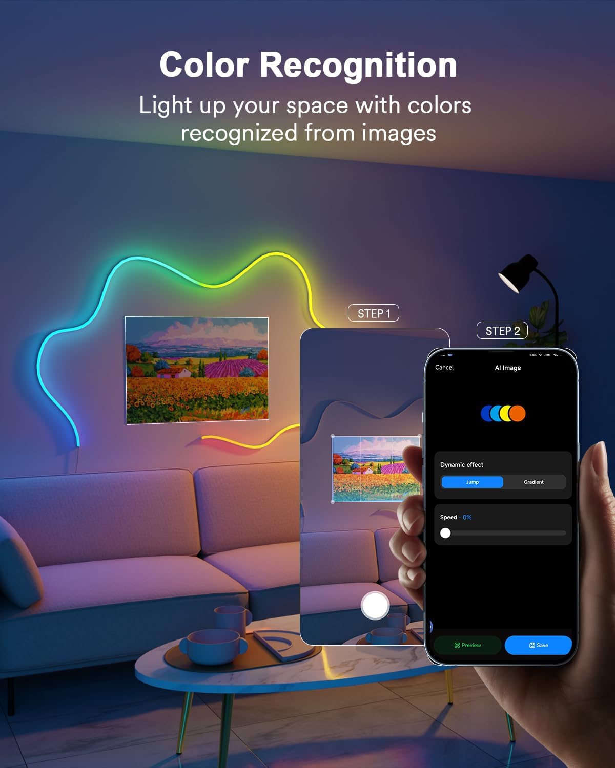Lumary Smart Indoor Neon Rope Lights