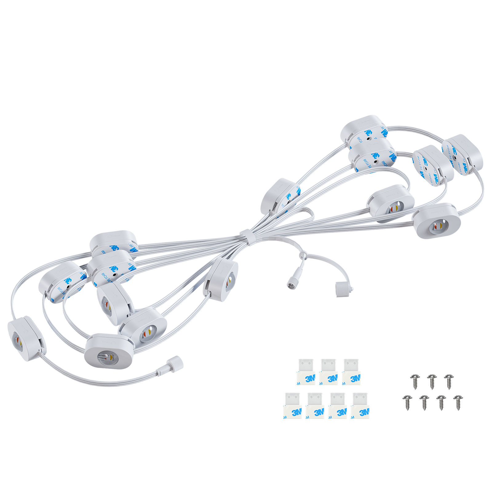 Lumary Permanent Outdoor Lights 3 Extension String of Lights 24.6ft