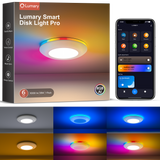 Lumary 5/6 inch Smart RGBAI Led Disk Light Pro