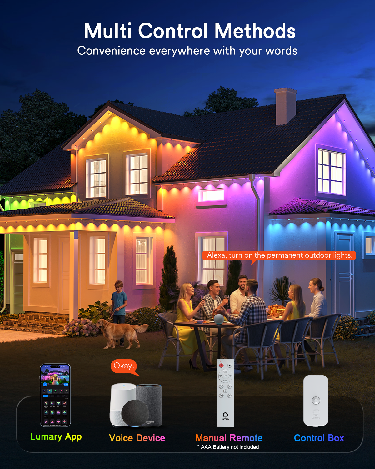 Lumary Permanent Outdoor Lights 2