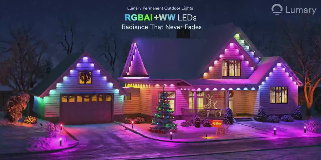 How to decorate your house with Lumary smart lights at Christmas.mp4__PID:01cb89c2-d54f-46fc-9b50-d93d4acb791a