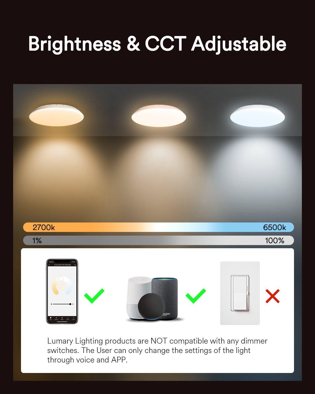 smart color-changing light